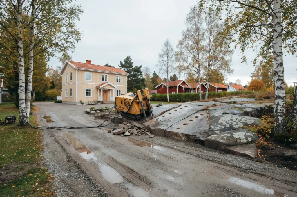 stenspr ckning eller bergspr ngning p tomten vilken metod passar b st f r ditt projekt